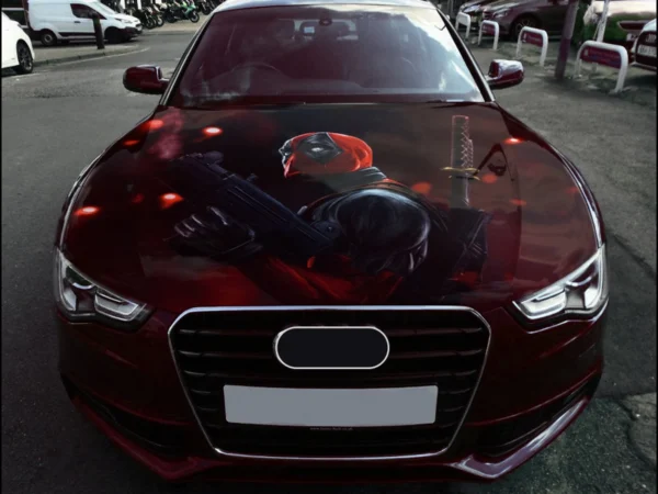 Deadpool hood wrap