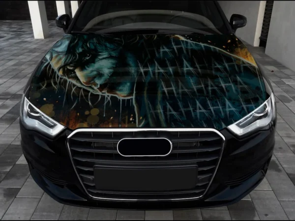 🃏🎭 Joker Hood Wrap - The Clown Prince's Descent