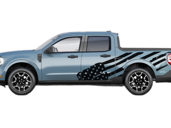 USA Flag Side Decals Graphics for Ford Maverick
