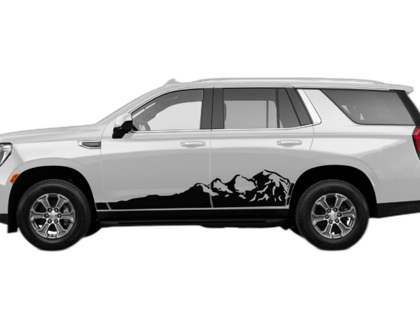 Adventure mountains graphics decals compatible with GMC Yukon