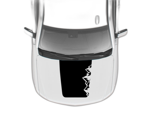 Adventure Mountains Hood Decals Graphics for Chevrolet Tahoe 2015-2020