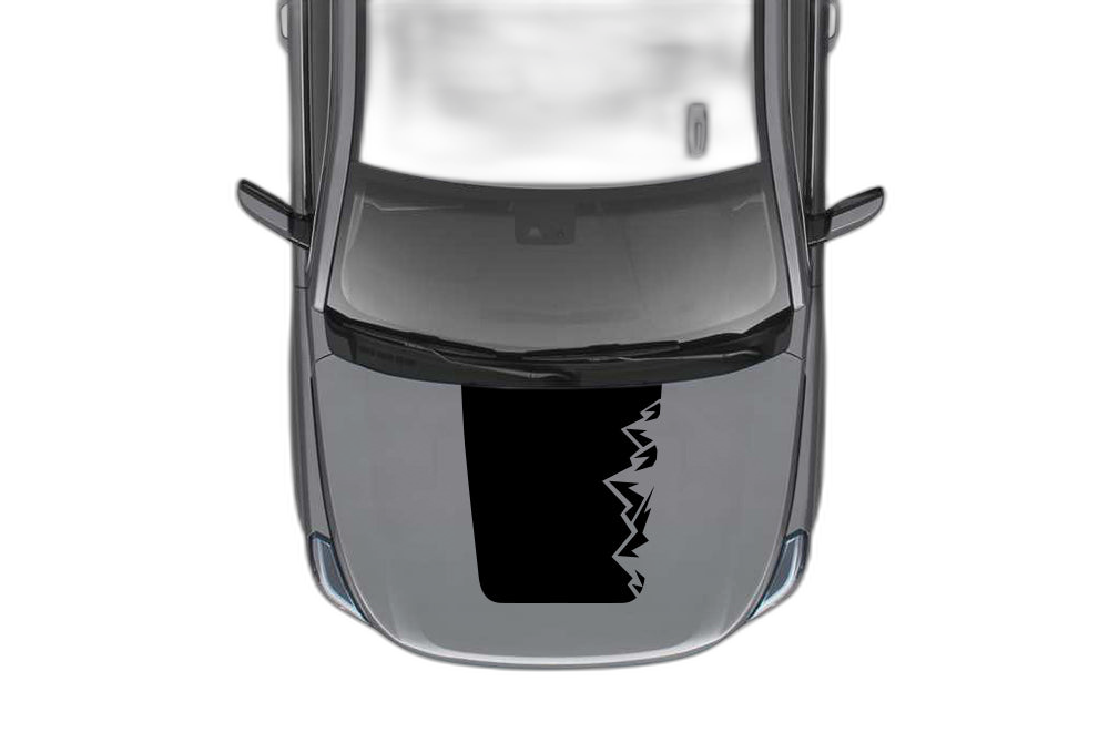 Adventure Mountains Hood Graphics for GMC Yukon 2015-2020