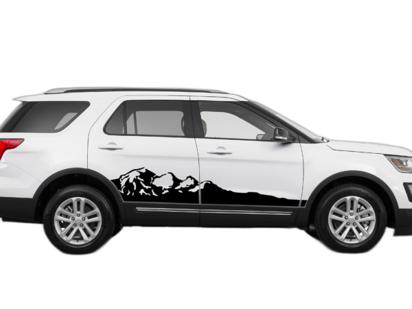 Adventure Mountains Side Decals Graphics for Ford Explorer 2011-2019
