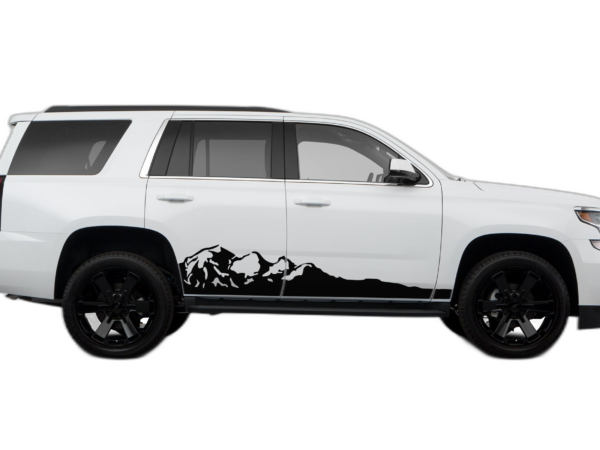 Adventure Mountains Side Graphics for Chevrolet Tahoe 2015-2020