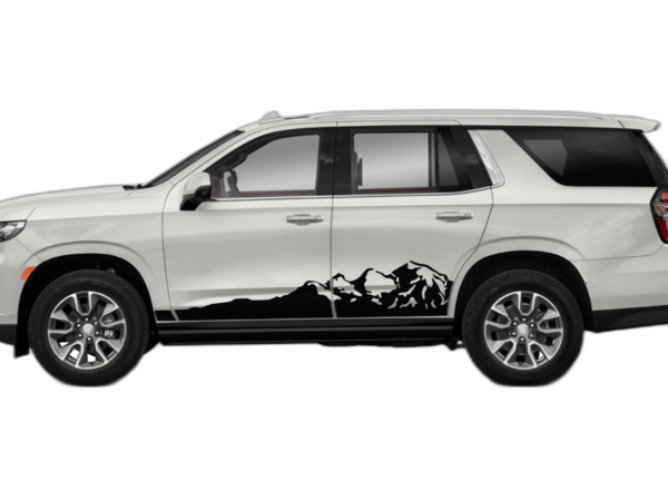 Adventure Mountains Side Graphics for Chevrolet Tahoe