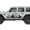 Adventure Mountains Side Graphics for Wrangler JL
