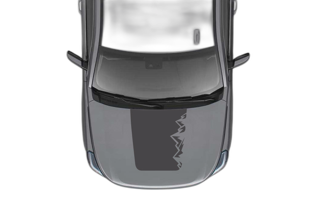 Adventure mountains hood graphics decals compatible with GMC Yukon 2015-2020 - Image 2