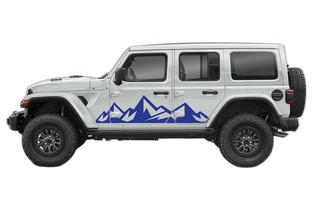 Adventure Mountains Side Graphics for Wrangler JL - Image 3