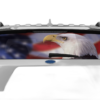 American Flag Perforated Rear Window Decal Graphics for Ford Explorer