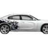 Angry hornet side graphics, decals compatible with Dodge Charger 2011-2025