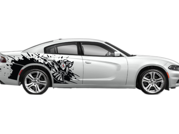 Angry hornet side graphics, decals compatible with Dodge Charger 2011-2025