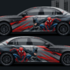 🦇🕸️ Batman & Spider-Man Car Wrap