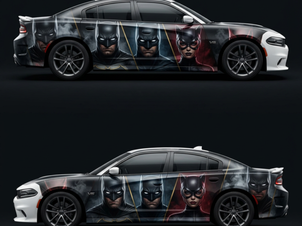 🦇 Batman Evolution Car Wrap - Dark Knights