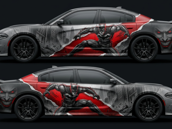 🦇 Batman Gotham City Wrap - Vigilance in Motion