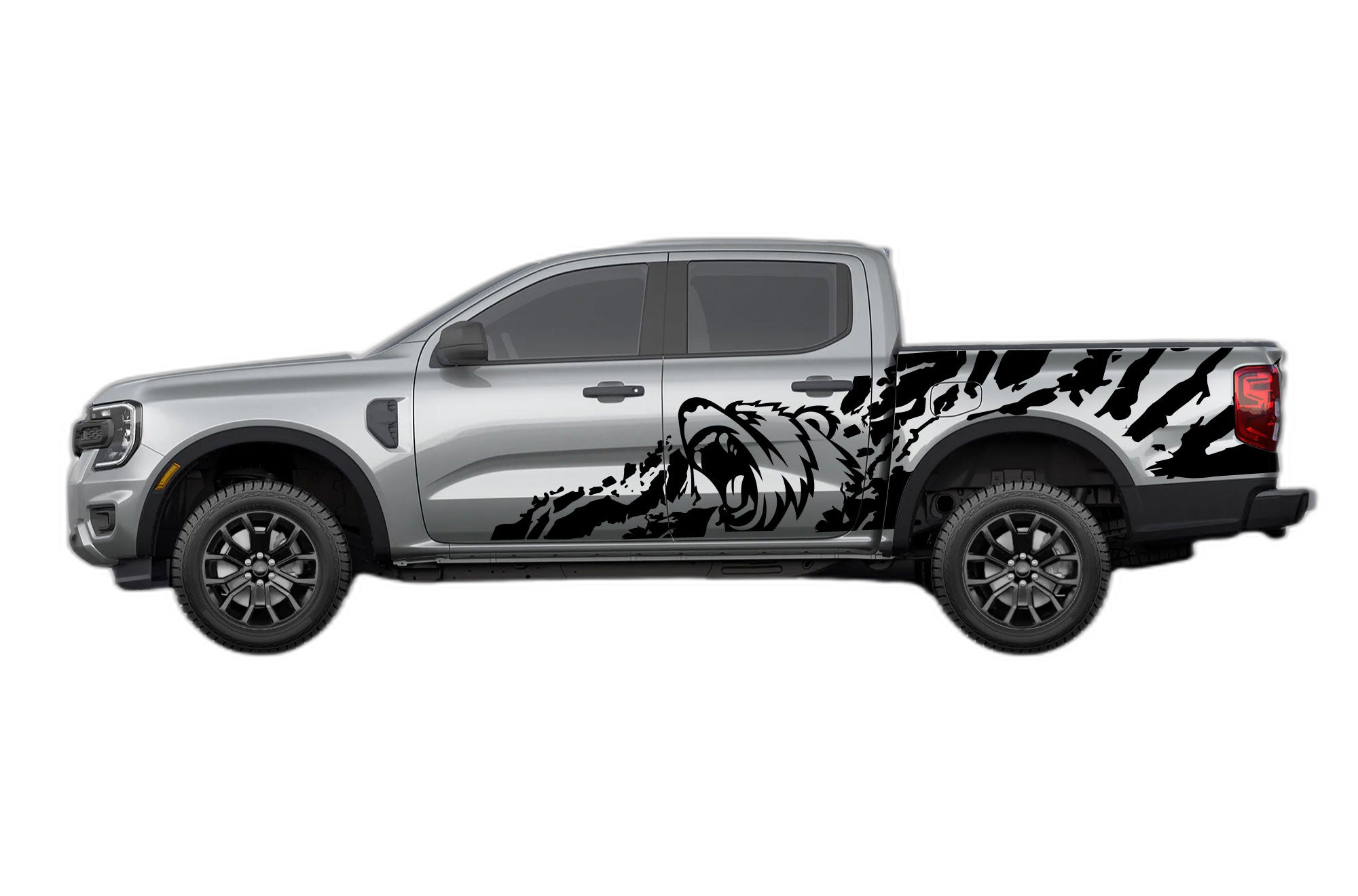 Bear Splash Decals and Side Graphics for Ford Ranger