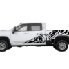 Bear Splash Side Decals Graphics for Chevrolet Silverado 2500HD