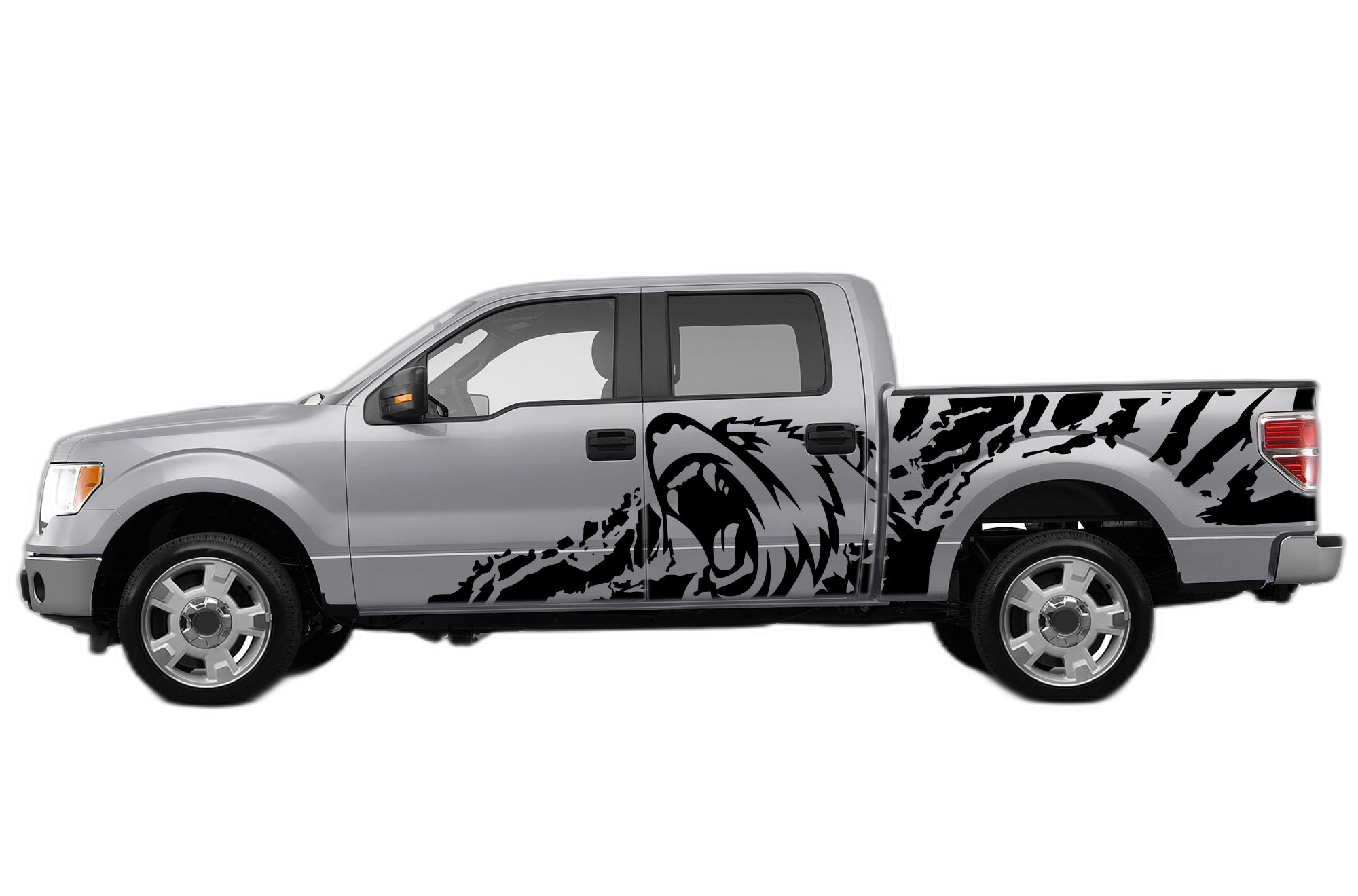 Bear Splash Side Decals Graphics for Ford F150 2009-2014