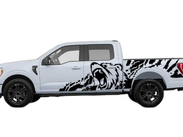 Bear Splash Side Decals Graphics for Ford F150