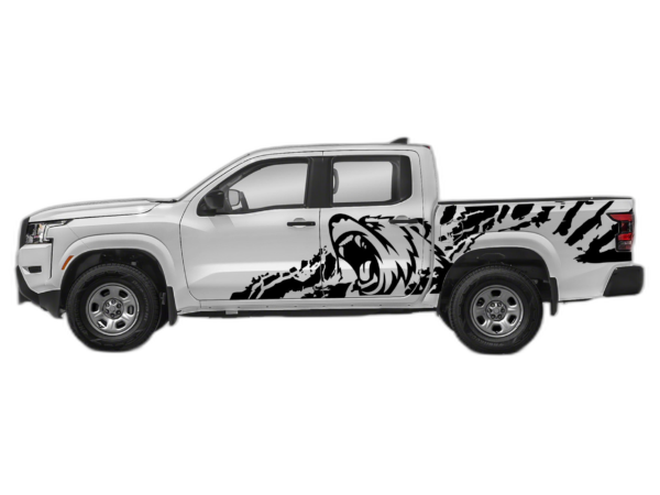 Bear Splash Side Decals Graphics for Nissan Frontier