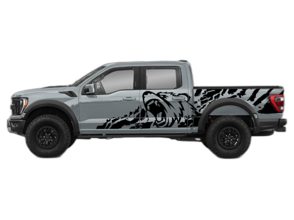 Bear Splash Side Decals Graphics for Ford F150 Raptor
