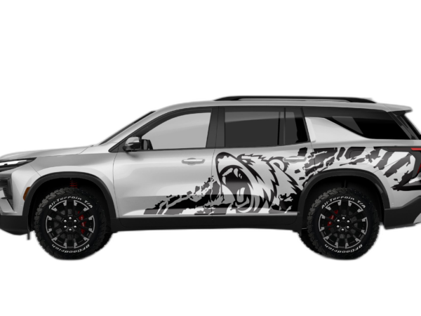 Bear Splash Side Graphics for Chevrolet Traverse