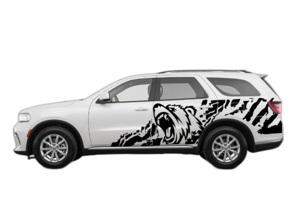Bear splash side graphics decals compatible with Dodge Durango
