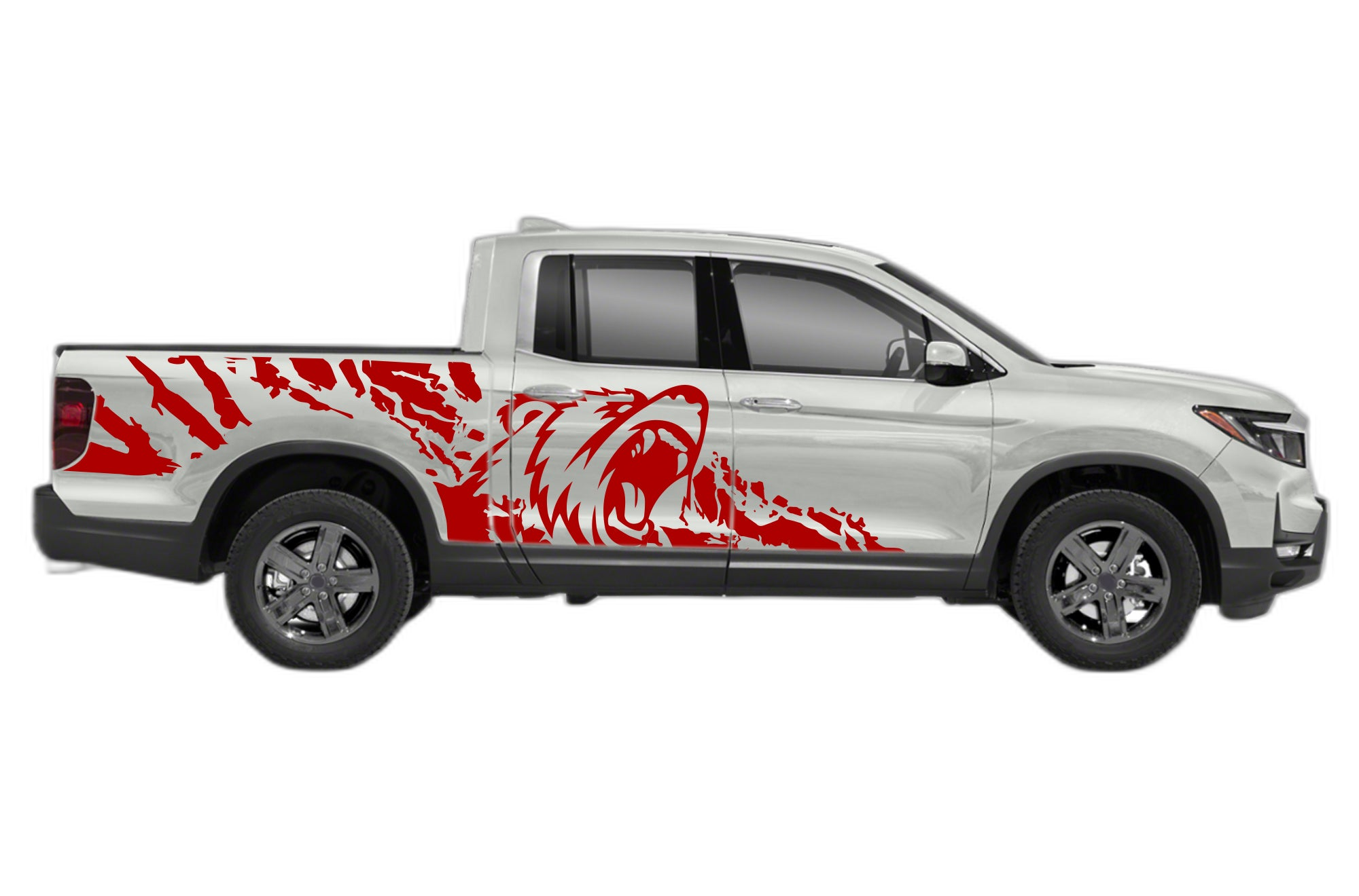 Bear splash side decals graphics compatible with Honda Ridgeline - Image 2