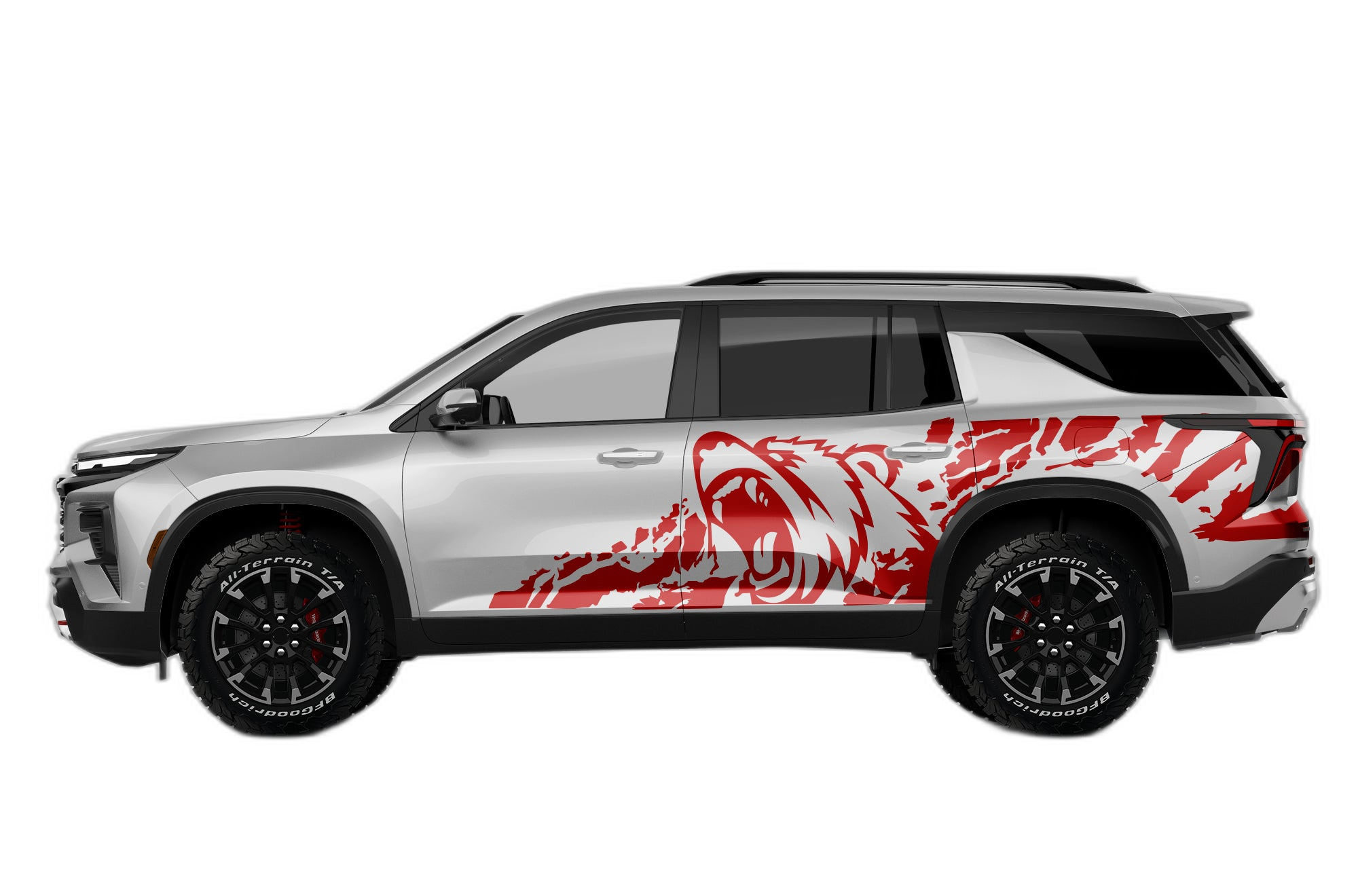Bear Splash Side Graphics for Chevrolet Traverse - Image 2