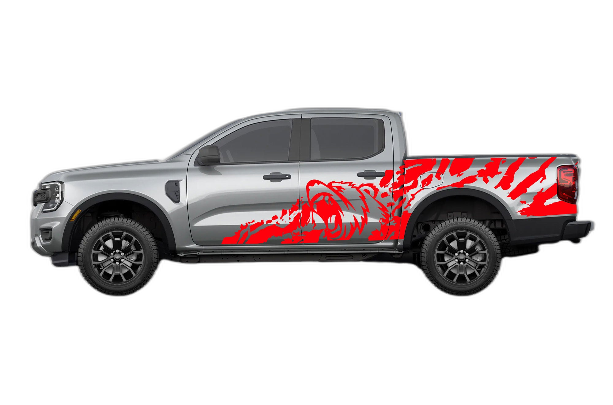 Bear Splash Decals and Side Graphics for Ford Ranger - Image 2
