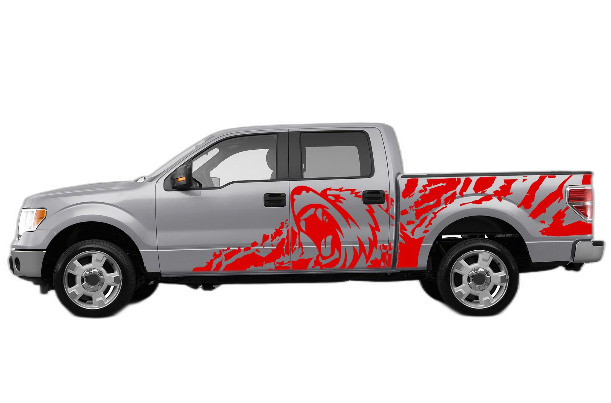 Bear splash side decals graphics compatible with Ford F150 2009-2014 - Image 2