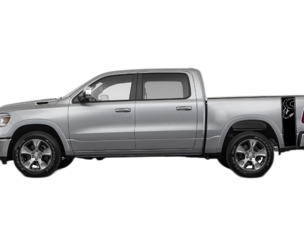 Bed side ram stripes decals graphics compatible with Dodge Ram