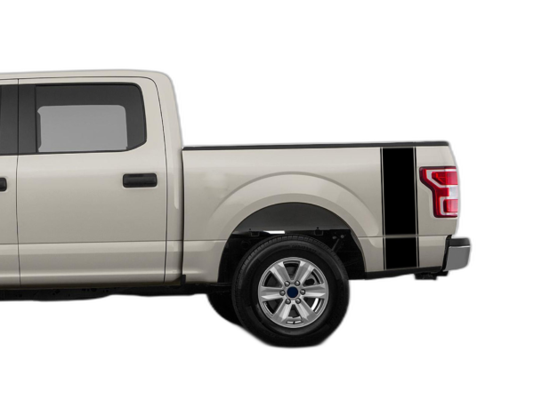 Bed Side Stripes Decals Graphics for Ford F150 2015-2020