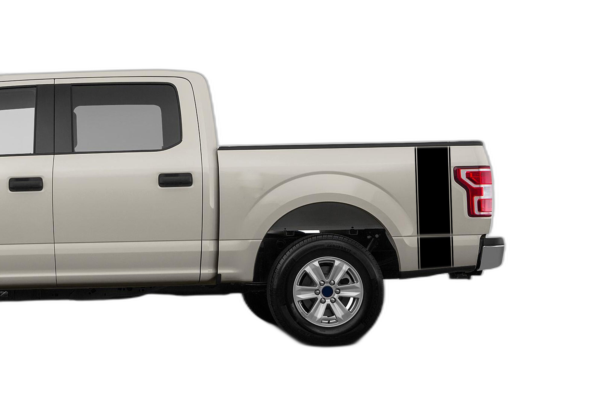 Bed Side Stripes Decals Graphics for Ford F150 2015-2020