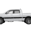 Belt center side stripes decals graphics compatible with Dodge Ram 2009-2018