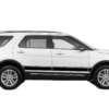 Belt Line Side Stripes Decals Graphics for Ford Explorer 2011-2019