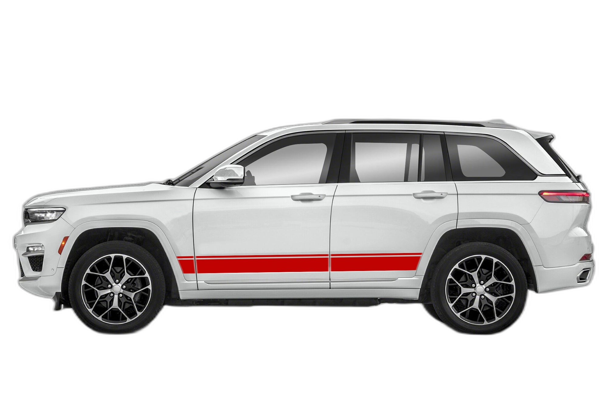 Belt line side stripes decals graphics compatible with Jeep Grand Cherokee - Image 2