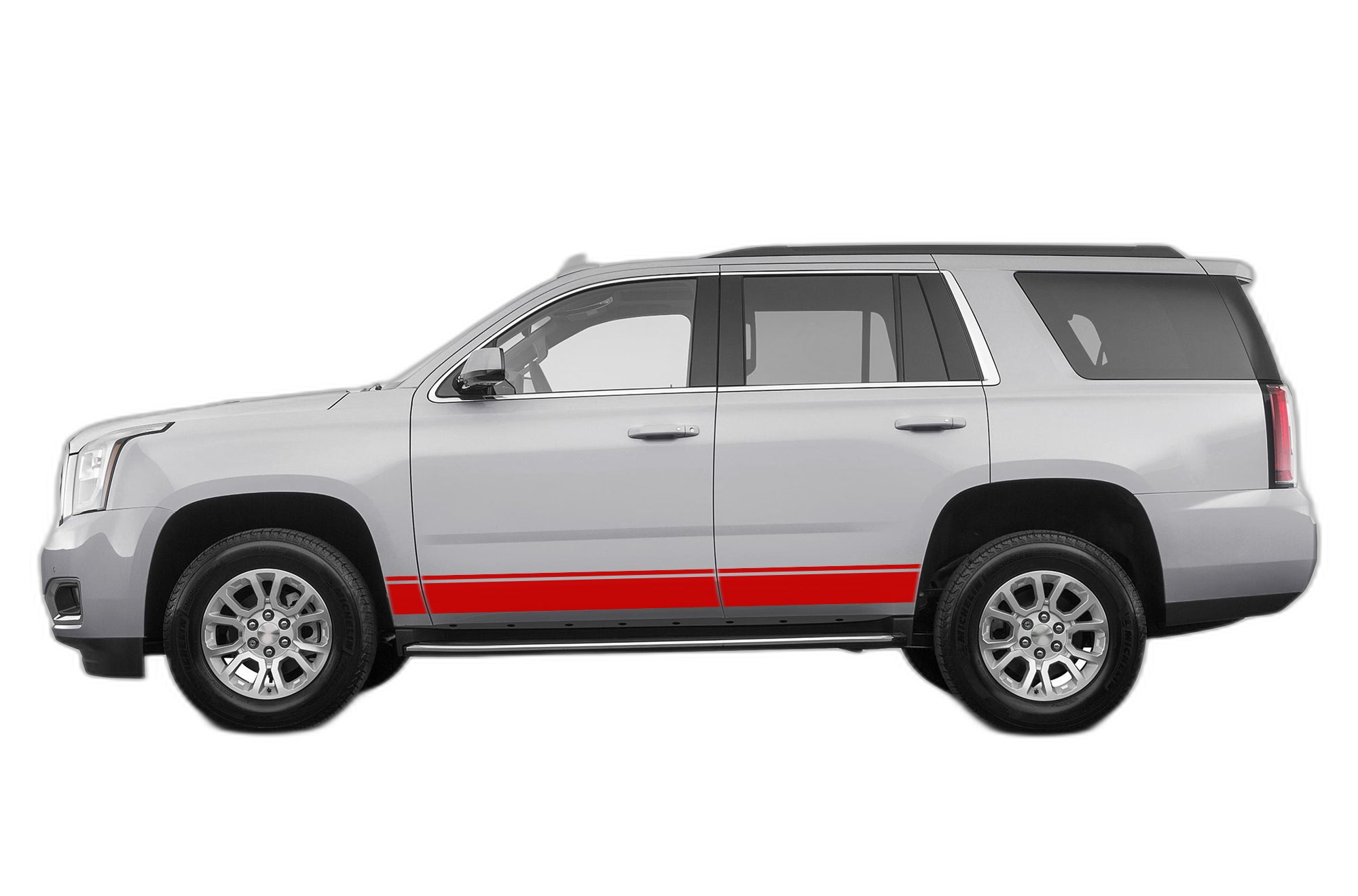 Belt Line Side Stripes Graphics for GMC Yukon 2015-2020 - Image 2
