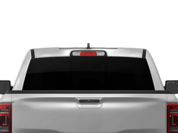 Black Perforated Rear Window Decal Graphics for Dodge Ram