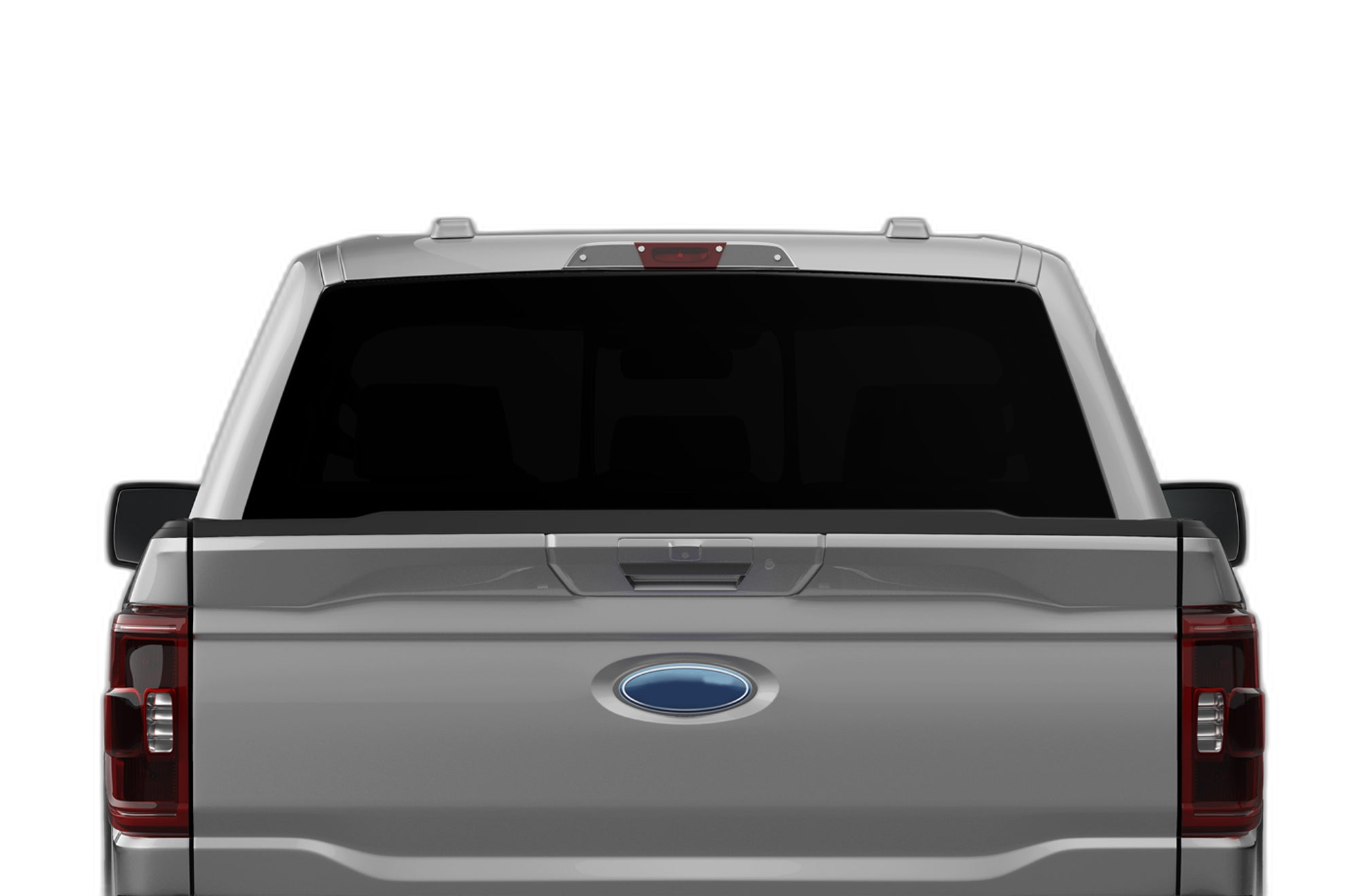 Black Perforated Rear Window Decal Graphics for Ford F150
