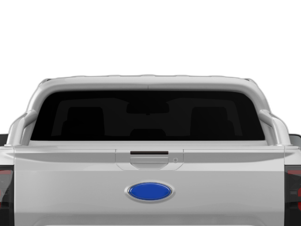 Black perforated rear window decal graphics compatible with Ford Ranger 2019-2023