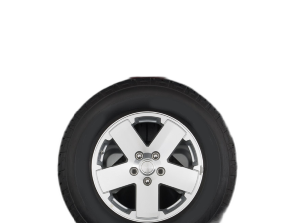 Black perforated rear window decal graphics compatible with Jeep Wrangler JK