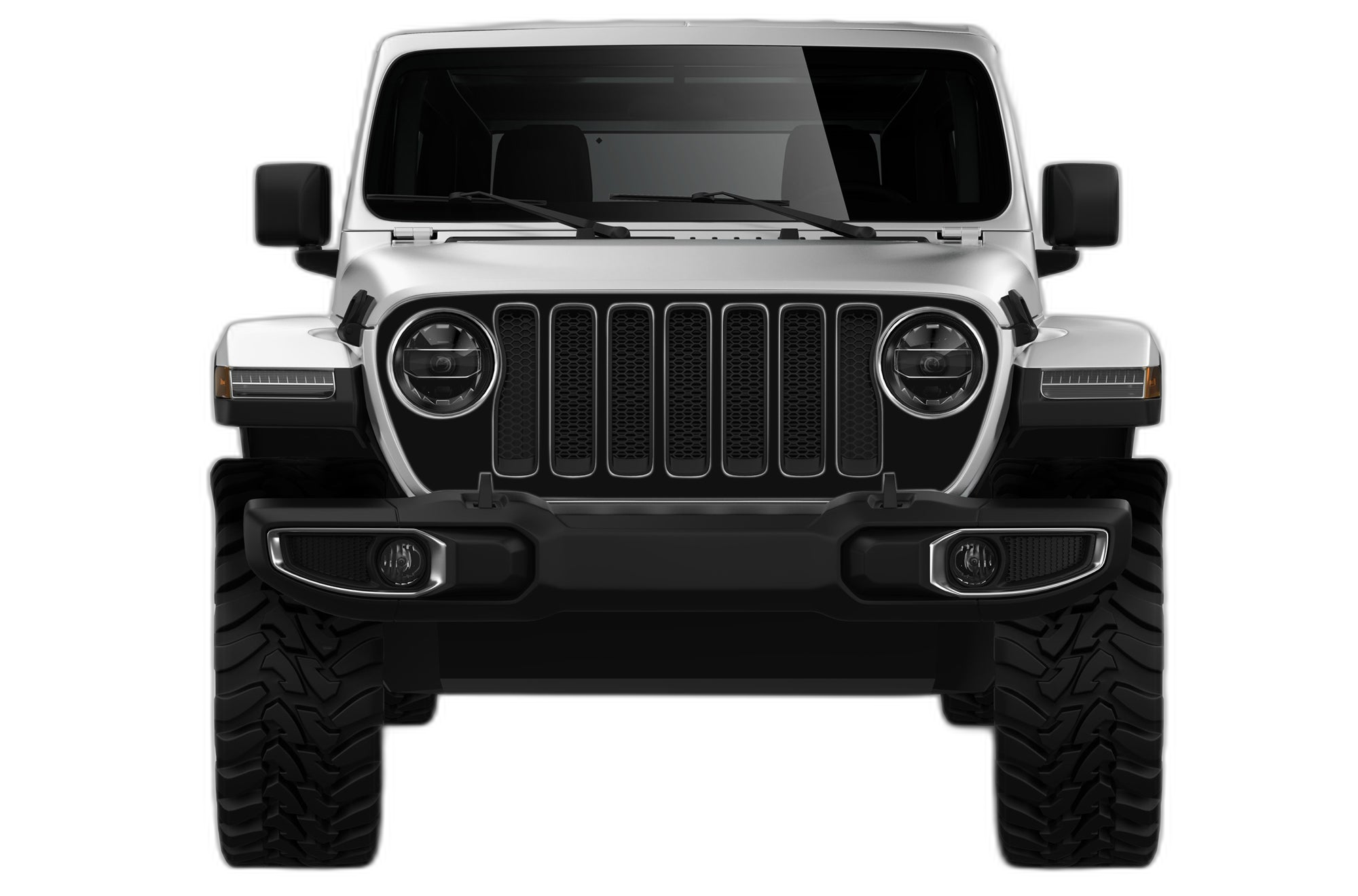 Blackout Grille Graphics for Wrangler JL