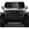 Blackout grille graphics decals compatible with Jeep Gladiator JT