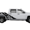 Bull Shredded Decals Graphics for Chevrolet Silverado 2014-2018