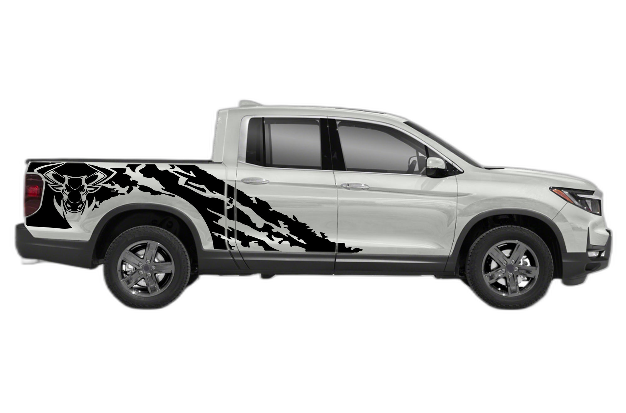 Bull Shredded Decals Graphics for Honda Ridgeline