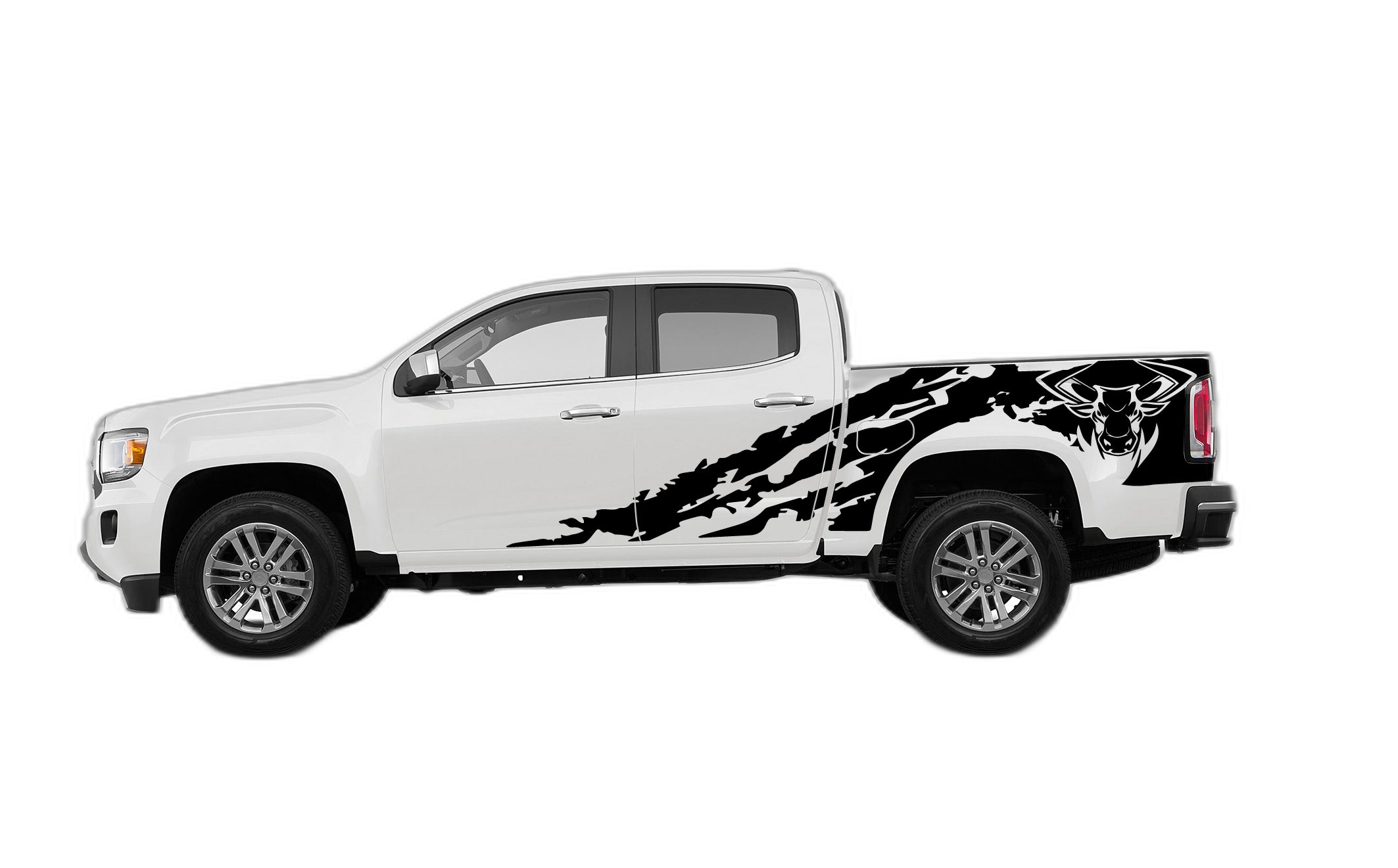 Bull Shredded Graphics for GMC Canyon 2015-2022