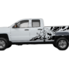 Bull splash side decals graphics compatible with Chevrolet Silverado 2500HD 2015-2019