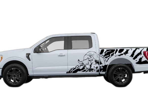 Bull Splash Side Decals Graphics for Ford F150