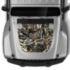 Camouflage print hood graphics decals compatible with Jeep Gladiator JT