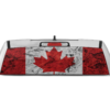 Canada Flag Perforated Rear Window Decal Graphics for Dodge Ram